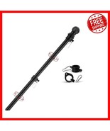 6FT Outdoor Flagpole Kit - Rust-Resistant, 360° Anti-Tangle for American... - $519.78 MXN
