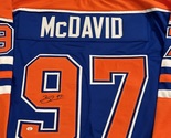 Connor Mcdavid Signed Edmonton Oilers Hockey Jersey COA - £234.89 GBP