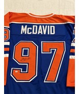 Connor Mcdavid Signed Edmonton Oilers Hockey Jersey COA - £235.51 GBP