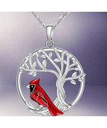 Cardinal tree of life pendant - €12,03 EUR