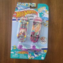 Hot Wheels Skate Snake Strummer &amp; Hot Stepper Tony Hawk Model - $299.52 MXN