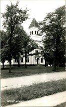  RPPC Court House - Shell Lake WI Wisconsin - Unused UNP Postcard - £11.79 GBP