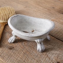 Cast Iron Clawfoot Bathtub Tub Soap Dish - Kitchen Bath Trinket Jewelry ... - £26.87 GBP