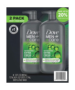 Dove Men+Care Body and Face Wash, Extra Fresh (30 fl. oz., 2 pk.) - £30.54 GBP