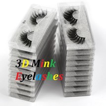 New 10 Pairs Adorable Luxury 3d Mink Lashes Reusable Hot Black - Mixed - £29.11 GBP