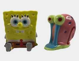 SpongeBob SquarePants And Gary the Snail Ceramic Salt &amp; Pepper Shaker Set - $39.99