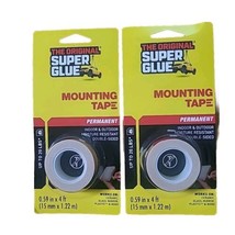 Original Super Glue Permanent Mounting Tape Double-Sided up to 20 Pounds... - £7.72 GBP