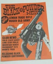 The Black Powder News Magazine Vol 1 No 1 June 1974 Gun Firearm Collectible rare - £15.45 GBP