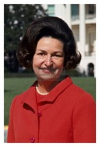 Lady Bird Johnson 41ST First Lady Of The United States 4X6 Photo Reprint - £6.25 GBP