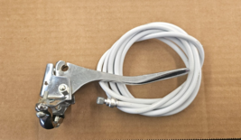 Vintage CHERRY Short Brake Lever 7/8&quot; and White Mini Bike Cable - $31.98