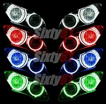 Kawasaki Ninja ZX14R 2006-2022 CCFL Demon Angel Eyes Halo lights rings kit set - £115.55 GBP