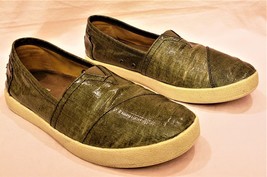 Tom&#39;s Shoes Comfort Flat Sz.-8 Brunswick Green - $19.97