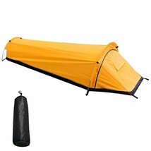 Tienda De Campaña Sola Persona Dormir Al Aire Libre Compacto Ultraligero... - £44.61 GBP+