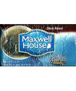 Maxwell House DARK ROAST Ground Coffee DARK Custom Roasted 10.5 oz Vacuu... - £10.19 GBP