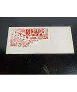 Ringling Brothers World&#39;s Greatest Shows Circus envelope, Ringling Heads - £10.12 GBP