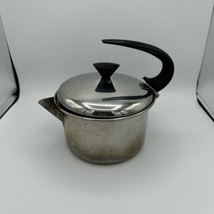 Mid Century Farberware Stainless Steel Tea Kettle Model 762 - $25.16