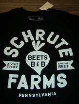 The Office Schrute Farms Beets B&amp;B T-Shirt Mens Small New w/ Tag Dwight - £14.80 GBP