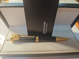 Rudyard Kipling rollerball Pen brown/gold boxed and user guide - $140.46