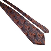 Andrew Fezza Mens Necktie Tie Vintage Designer Accessory Work Office Dad... - £22.42 GBP