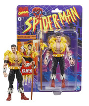 Marvel Legends Series Retro Spiderman Kraven the Hunter 6&quot; Figure Mint on Card - £23.79 GBP