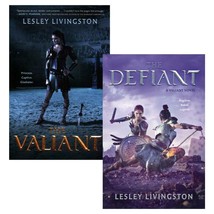 Valiant Young Adult Series By Lesley Livingston Set Of Paperback Books 1-2 - £15.24 GBP
