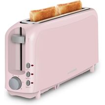 2-Slice Slim Toaster, 6 Shade Settings with Cancel, Reheat &amp; Defrost, 10... - $39.99
