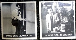 1966 Vintage 2pc Get Smart Quiz Trading Cards #26 #30 Talent Associates - £17.62 GBP