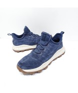 Timberland Brooklyn Oxford Navy Sneakers Men&#39;s Size 8.5 Leather Nubuck Blue - £28.31 GBP