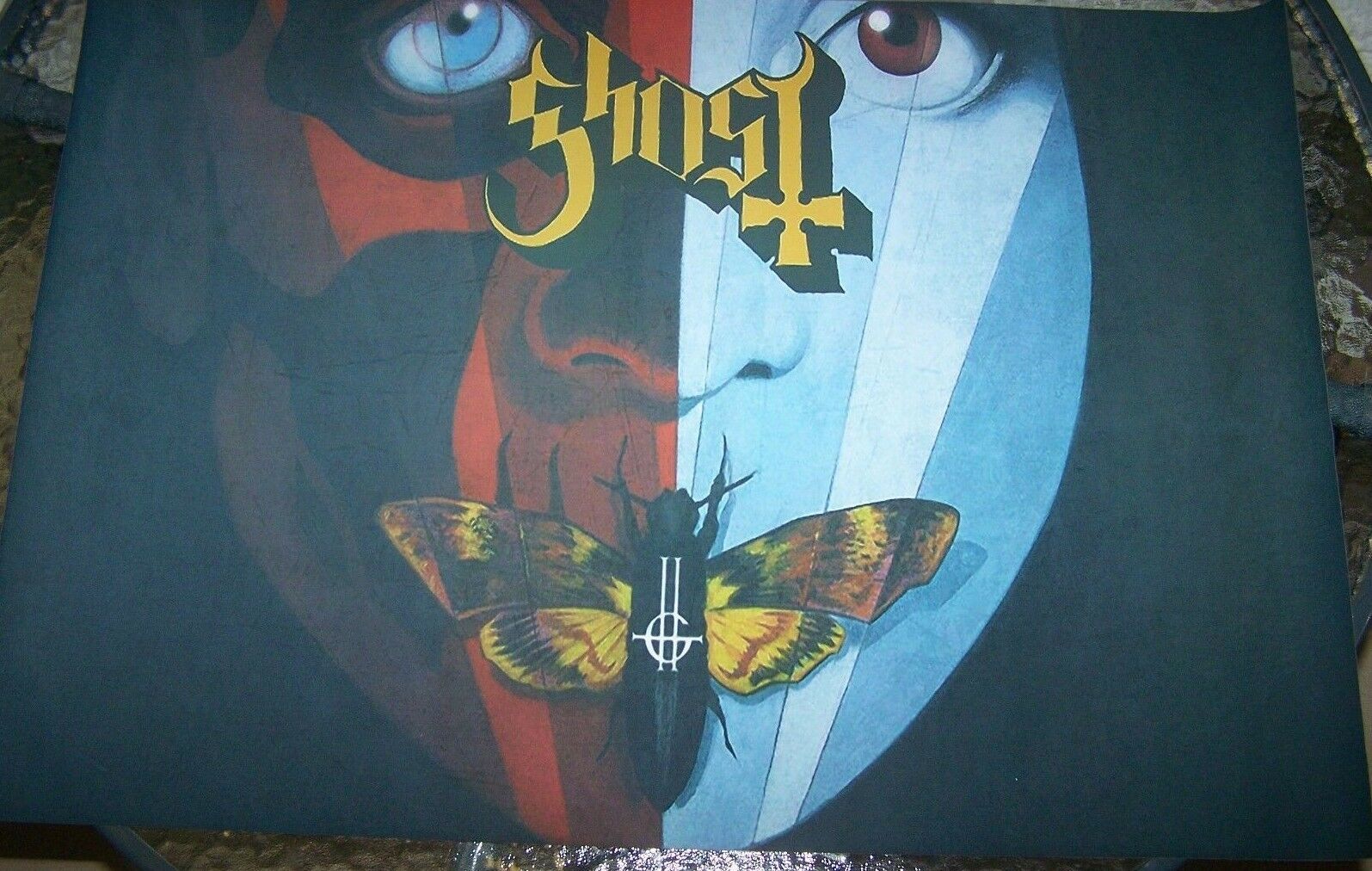 Ghost meliora Cirice Art poster silk fabric cloth Print wall decor infes... - $43.55