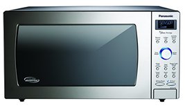 Panasonic NN-SN736B Black 1.6 Cu. Ft. Countertop Microwave Oven with Inverter Te - £261.26 GBP+