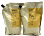 AG Care Smooth &amp; Sleek Argan &amp; Coconut Smoothing Shampoo/Conditioner 33.... - $116.77