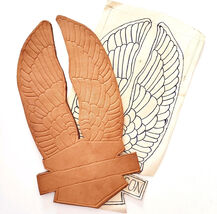 Harley Style Wings Leather Patch Pattern And Leather Piece Motorcycle DW... - €51,53 EUR Harley Style Wings Leather Patch Pattern And Leather Piece Motorcycle DW... - €51,53 EUR