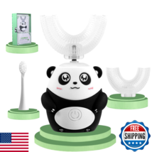 KAQINWX Kids U-Shaped Electric Toothbrush 2-12 Yrs, Rechargeable, IPX7 - $36.83