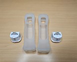 Nintendo Wii Motion Plus Adapter OEM Official - Lot of 2 with Rubber Sle... - $15.47
