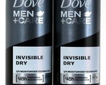 2 Dove 6.7 Oz Men Care Anti Yellow Stain &amp; White Marks Antiperspirant Dr... - £17.30 GBP
