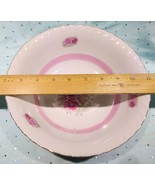 Vintage Porcelain Japan Roses w/ Gold Gilt Serving Bowl 9in. - €22,60 EUR