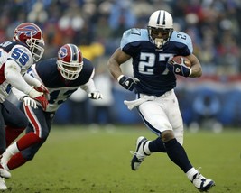 Eddie George 8X10 Photo Tennessee Titans Picture Nfl Football Vs Bills - £3.94 GBP