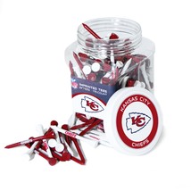 Team Golf NFL Kansas City Chiefs Jar Of 175 Golf Tees 2-3/4&quot; Golf Tees, 175 Pack - $42.99