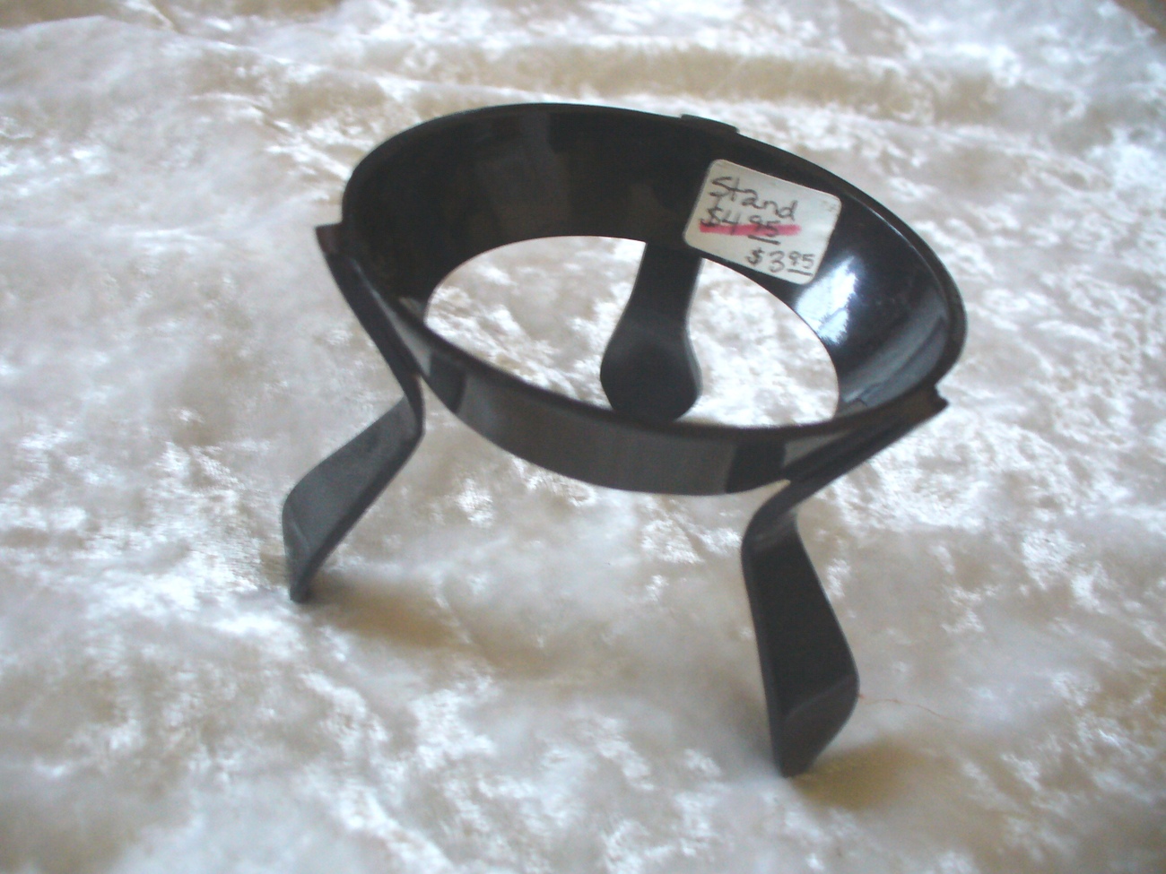 Wraught Iron Globe or Candle Holder - $3.20
