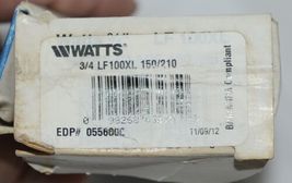 Watts LF100XL 3/4 Inch Temperature Pressure Safety Relief Valve image 9