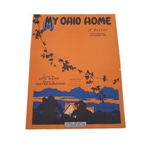 Vintage Sheet Music 1927 My Ohio Home Piano Voice Ukulele Kahn Donaldson - £7.86 GBP