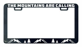 The mountains are calling Adventure Awaits license plate frame holder tag - £4.81 GBP