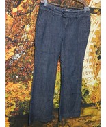 WOMEN&#39;S STRAIGHT LEG STRETCH TROUSERS BY THE GAP / SIZE 8 - £11.52 GBP