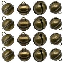 20Pcs Vintage Jingle Bell 1 Inches Antique Decorative Tone Copper Bell For Pet D - £11.79 GBP