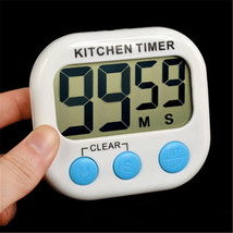 2022 Timer Digital Large Magnet Cooking Lcd Alarm Loud Count Down Clear ... - $14.99