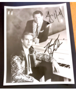 Vintage Jerry Lee Lewis &amp; Dennis Quaid &quot;Great Balls Of Fire&quot; Signed 8x10... - €86,09 EUR