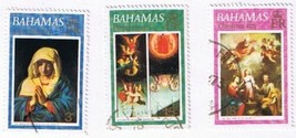 Stamps Bahamas Christmas 1973 USED - £0.55 GBP