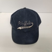 Vintage Wyffels Hybrids Blue Denim Style Adjustable Strapback Hat - $14.80