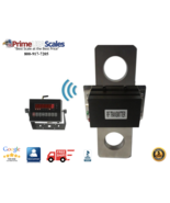 OP-927W 50,000 lb TENSION LINK WIRELESS HANGING CRANE SCALE OVERHEAD LOA... - $3,827.60 CAD