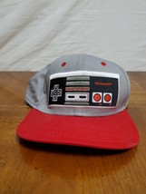 Nintendo Classic NES Controller - Snapback Hat, Gray and Red, One Size - $6.95